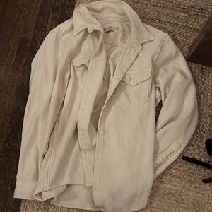 Outerknown Off-White Blanket Shirt